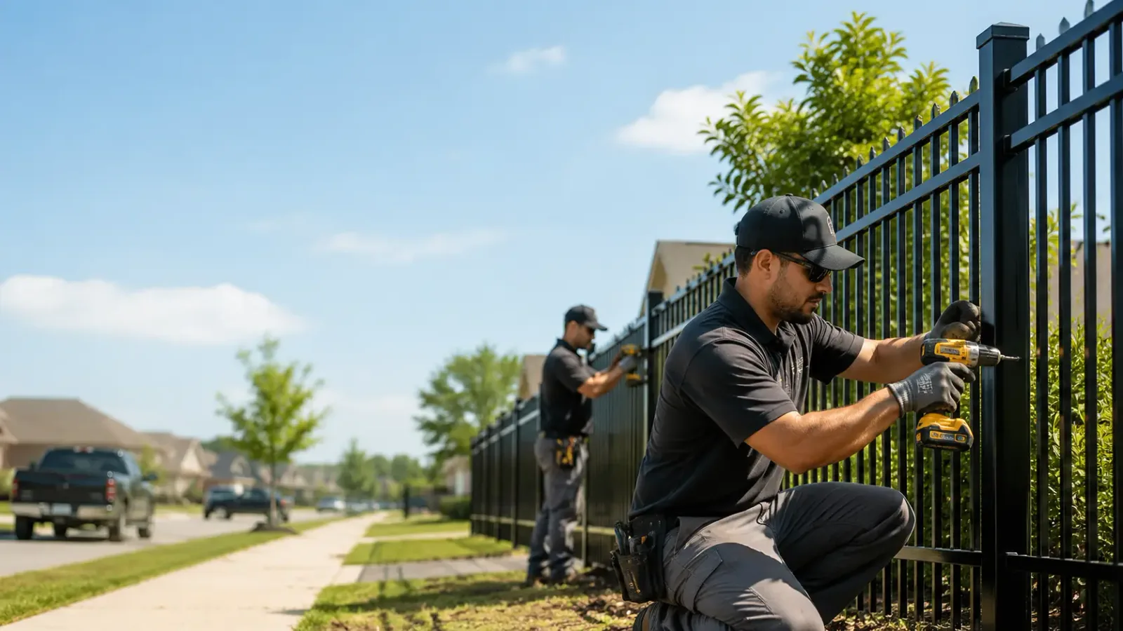 Metal Fence Installation in Rush, KY